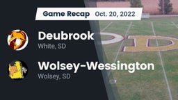 Recap: Deubrook  vs. Wolsey-Wessington  2022