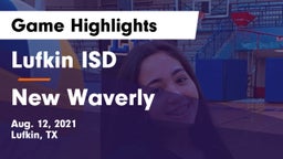 Lufkin ISD vs New Waverly  Game Highlights - Aug. 12, 2021