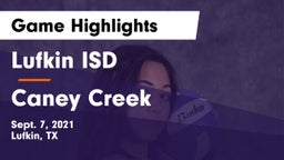 Lufkin ISD vs Caney Creek  Game Highlights - Sept. 7, 2021