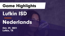 Lufkin ISD vs Nederlands Game Highlights - Oct. 29, 2021