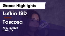 Lufkin ISD vs Tascosa  Game Highlights - Aug. 12, 2022