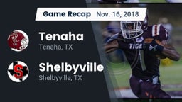 Recap: Tenaha  vs. Shelbyville  2018