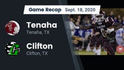 Recap: Tenaha  vs. Clifton  2020