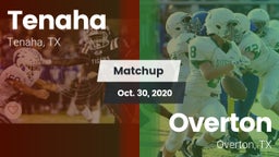 Matchup: Tenaha vs. Overton  2020