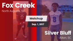 Matchup: Fox Creek vs. Silver Bluff  2017