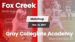 Matchup: Fox Creek vs. Gray Collegiate Academy 2017