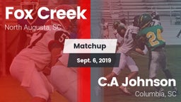 Matchup: Fox Creek vs. C.A Johnson  2019
