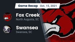 Recap: Fox Creek  vs. Swansea  2021