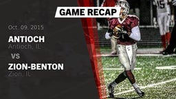 Recap: Antioch  vs. Zion-Benton  2015