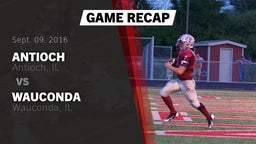 Recap: Antioch  vs. Wauconda  2016