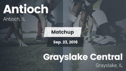 Matchup: Antioch vs. Grayslake Central  2016