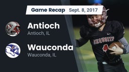 Recap: Antioch  vs. Wauconda  2017