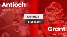 Matchup: Antioch  vs. Grant  2017