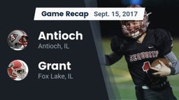 Recap: Antioch  vs. Grant  2017