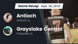 Recap: Antioch  vs. Grayslake Central  2018