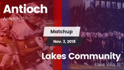 Matchup: Antioch  vs. Lakes Community  2018