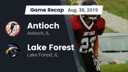 Recap: Antioch  vs. Lake Forest  2019