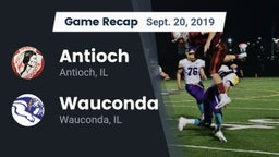 Recap: Antioch  vs. Wauconda  2019