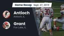Recap: Antioch  vs. Grant  2019