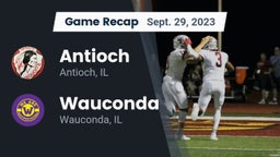 Recap: Antioch  vs. Wauconda  2023