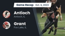 Recap: Antioch  vs. Grant  2023