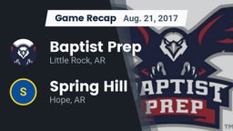 Recap: Baptist Prep vs. Spring Hill  2017