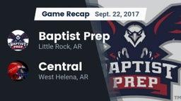 Recap: Baptist Prep vs. Central  2017