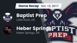 Recap: Baptist Prep vs. Heber Springs  2017