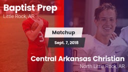 Matchup: Baptist Prep vs. Central Arkansas Christian 2018