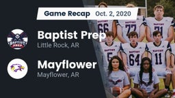 Recap: Baptist Prep  vs. Mayflower  2020