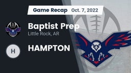 Recap: Baptist Prep  vs. HAMPTON 2022