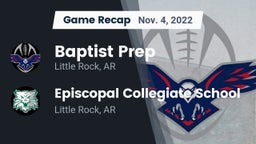 Recap: Baptist Prep  vs. Episcopal Collegiate School 2022