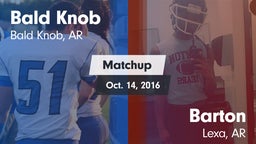 Matchup: Bald Knob vs. Barton  2015