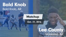 Matchup: Bald Knob vs. Lee County  2015