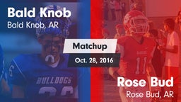 Matchup: Bald Knob vs. Rose Bud  2016
