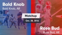 Matchup: Bald Knob vs. Rose Bud  2015