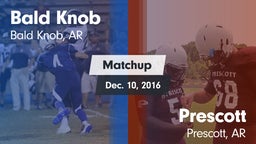 Matchup: Bald Knob vs. Prescott  2016