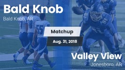 Matchup: Bald Knob vs. Valley View  2018