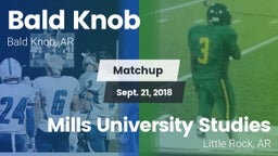 Matchup: Bald Knob vs. Mills University Studies  2018