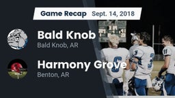 Recap: Bald Knob  vs. Harmony Grove  2018