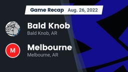 Recap: Bald Knob  vs. Melbourne  2022