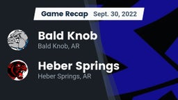 Recap: Bald Knob  vs. Heber Springs  2022