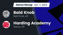 Recap: Bald Knob  vs. Harding Academy  2022