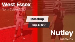 Matchup: West Essex High vs. Nutley  2017