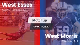 Matchup: West Essex High vs. West Morris  2017