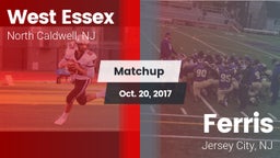 Matchup: West Essex High vs. Ferris  2017