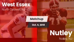 Matchup: West Essex High vs. Nutley  2018