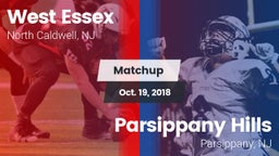 Matchup: West Essex High vs. Parsippany Hills  2018