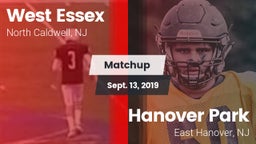 Matchup: West Essex High vs. Hanover Park  2019