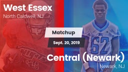 Matchup: West Essex High vs. Central (Newark)  2019